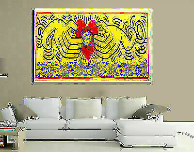 QUADRI MODERNI TELA XXL 200X125 BICI ARTE BICICLETTA ARTE HOME ARREDO CASA 
