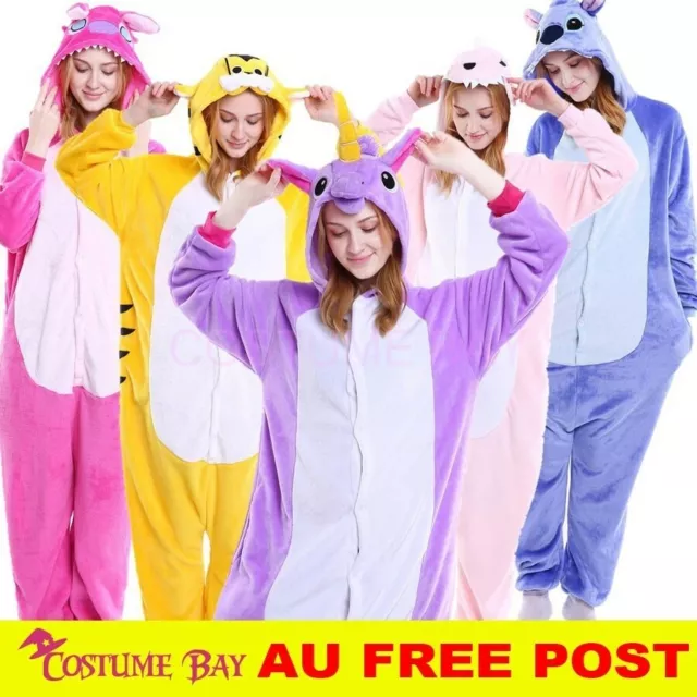 Stitch Adult Kigurumi Animal Cosplay Unisex Pajamas Pyjamas Onesies Costume