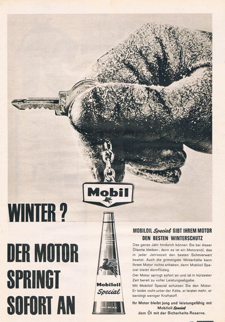 Mobiloil Werbeanzeige Werbung Mobil #1 ÜG