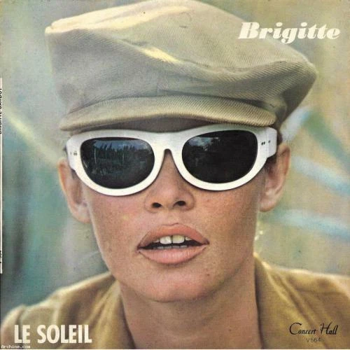 EP 45 RPM (7") Brigitte Bardot " Le soleil "