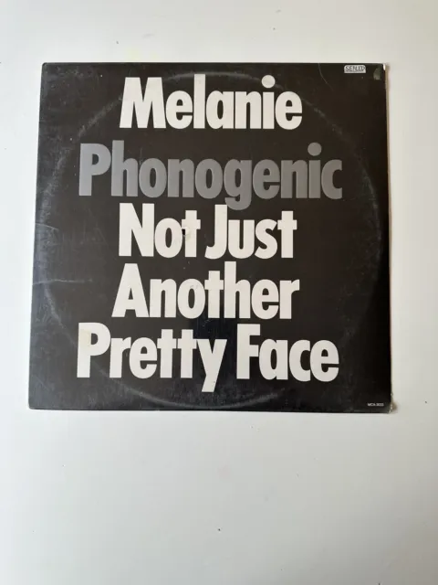 RARE LP VINYL ALBUM: Melanie -Phonogenic Not Just Another Pretty Face Sealed