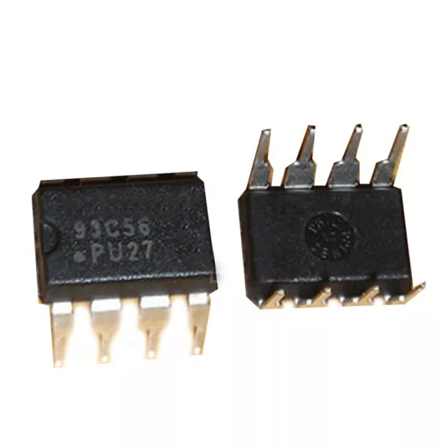 10 PCS AT93C56-10PU-2.7 DIP-8 AT93C56A 93C56A 93C56 PU27 3-wire Serial EEPROMs