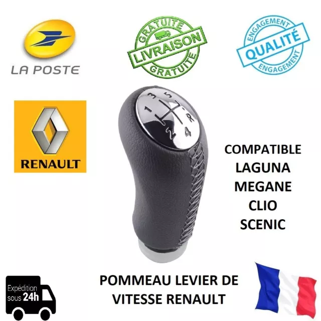 Pommeau De Vitesse Renault Clio Megane Kangoo  Megane Laguna Espace 5 Vitesses