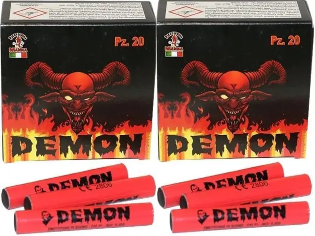 Petard Demon® Magnum ( Mammouth 3 ) (Paquet de 4) - Sparklers Club