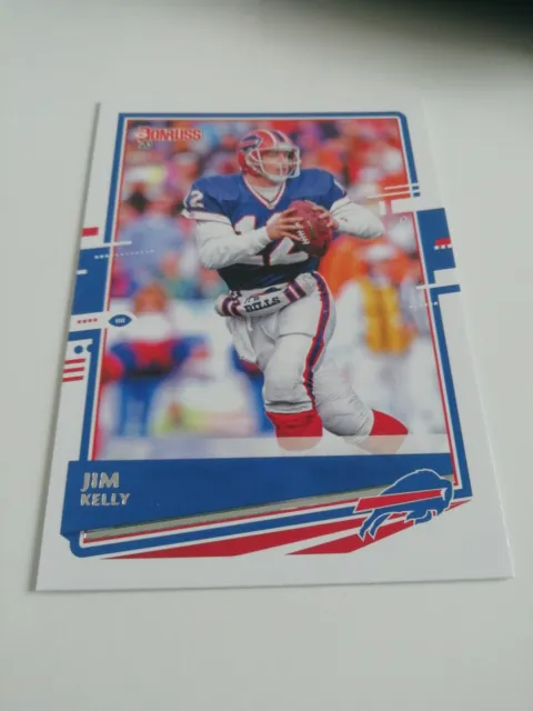 Jim Kelly Buffalo Bills 2020 Panini Donruss #47 NFL Trading Card