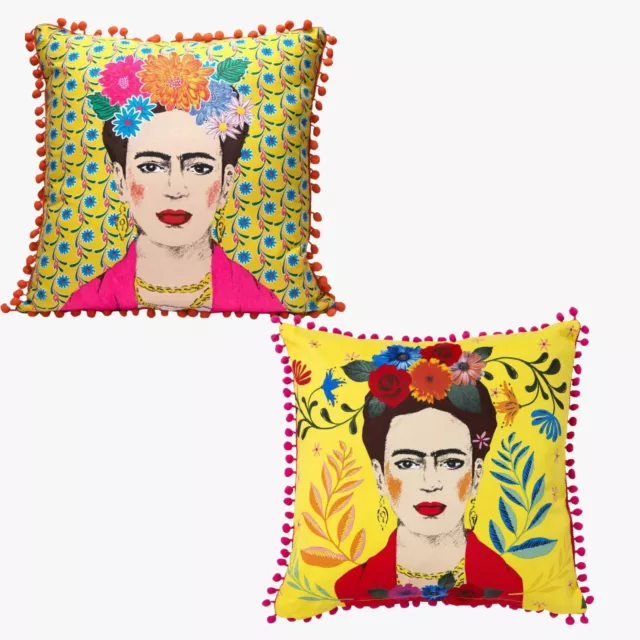 Frida Kahlo Cushion Mexican Boho Party Home Decoration  Available in 2 designs