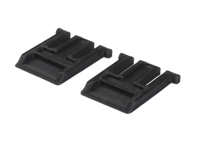 1 Paar Ersatz-Tastaturfüße Für Logitech K520 / MK520 – Schwarz, Aus Kunststoff