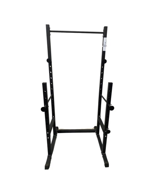 Power Squat Rack Adjustable Home Gym Rack Bench Press, Shoulder Press, Leg Raise