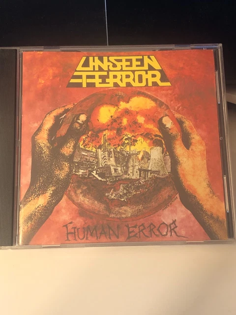 UNSEEN TERROR HUMAN Error Cd 2001 + Bonus Tracks Napalm