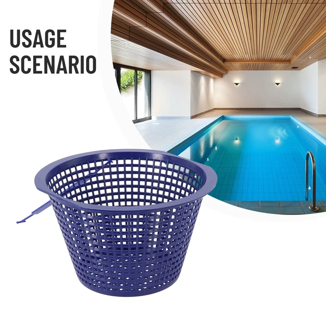 Panier De Skimmer Piscine, 19cm Filtre Skimmer Piscine, Panier D'Écumoire De Pisci-ne Rechange