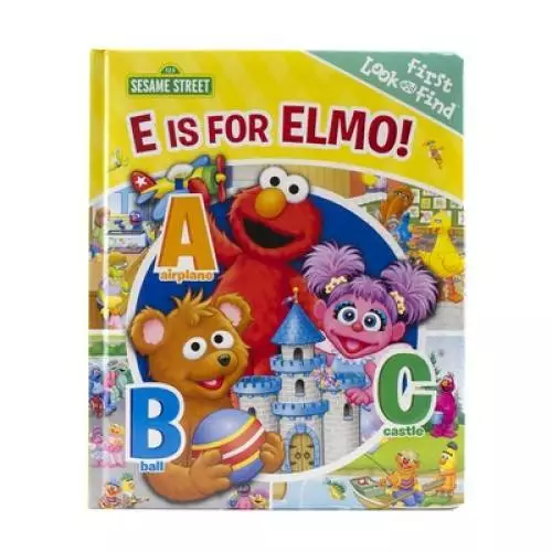 Sesame Street ABCs My First Look and Find - Board book By Pi Kids - GOOD