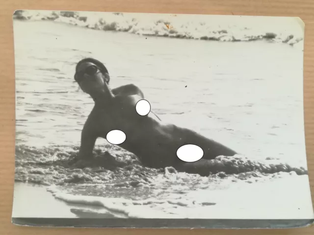 vj35 curiosa circa 1970 photo amateur nu artistique modèle féminin