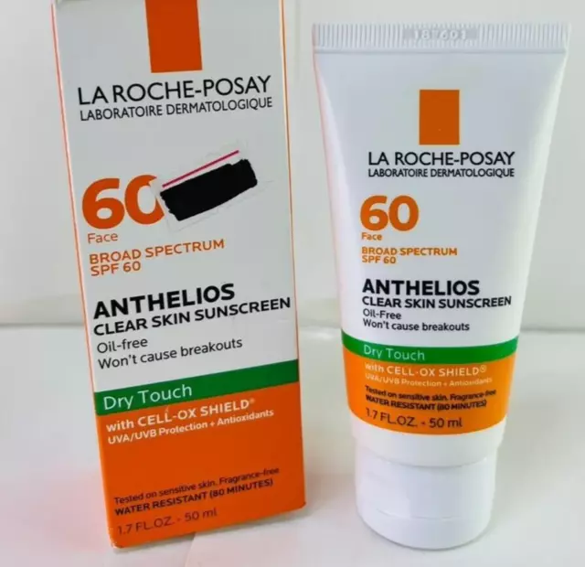 La Roche-Posay Anthelios Clear Skin Dry Touch Sunscreen SPF 60