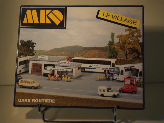 Maquette MKD Village café de la gare Train HO - Modélisme Maquette MKD Village café de la gare Train HO - Modélisme