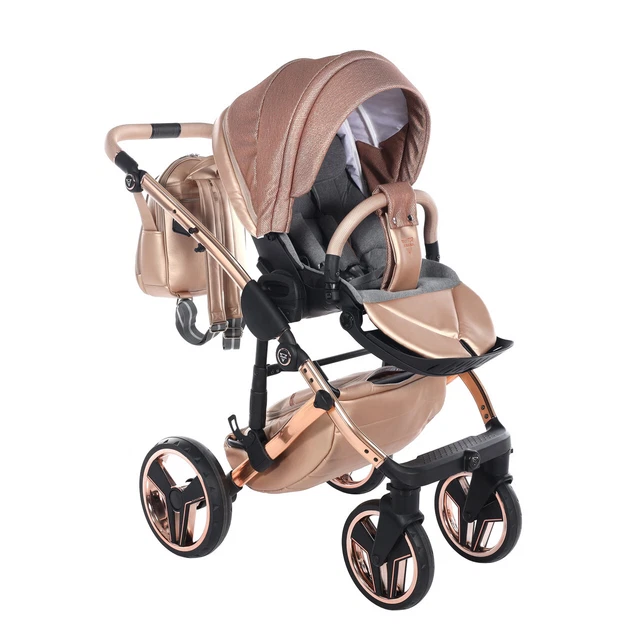 JUNAMA DOLCE V2 BABY STROLLER EXCLUSIVE PRAM 2in1 CARRYCOT + PUSHCHAIR 2