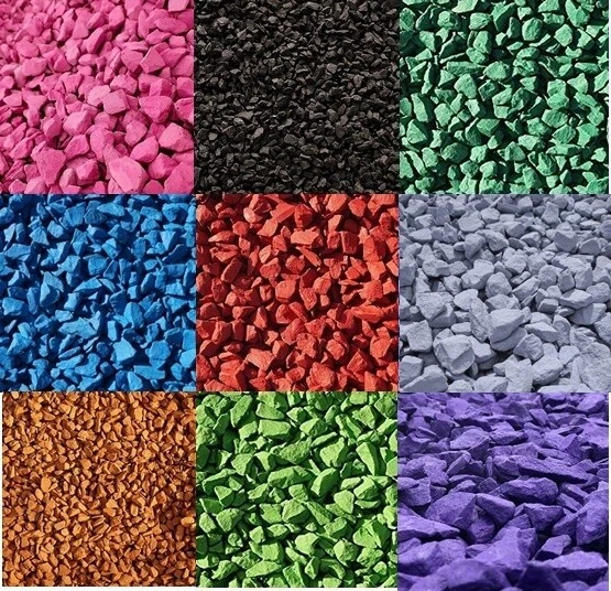 ROCKIN COLOUR DECORATIVE Garden Stones Coloured Gravel 500g 1kg or 2kg ...