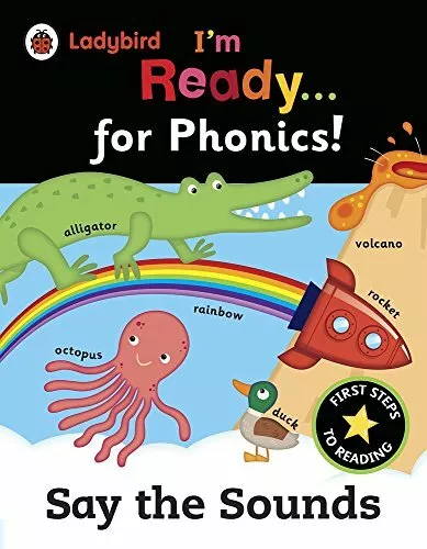 Ladybird I’m Ready for Phonics: Say the Sounds By Ladybird