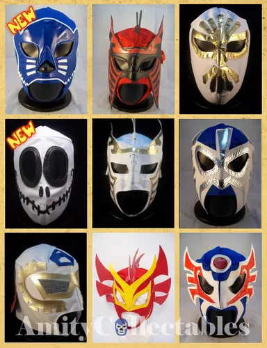 MEXICAN WRESTLING MASKS Costume, Mask, Lucha Libre, Fancy Dress! [CHOOSE!]