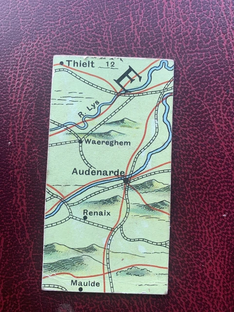 EDWARDS RINGER AND Bigg War Maps Of The Western Front No 12 £11.11 ...