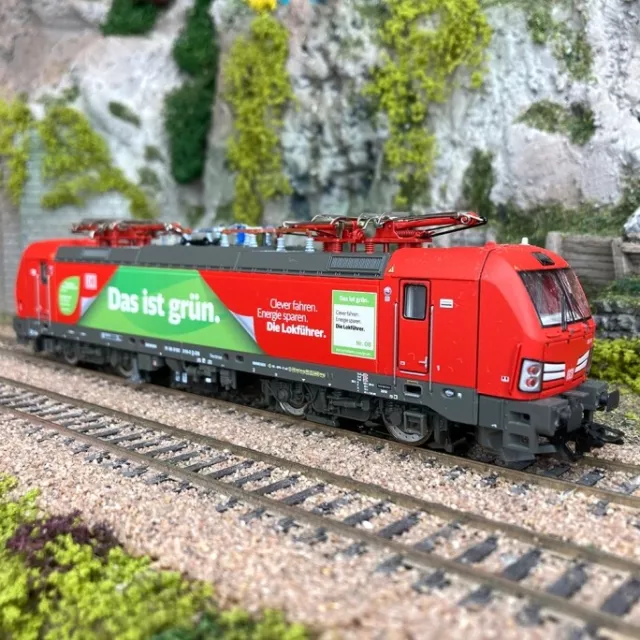 Locomotive électrique 193 310-0 "Das ist grün" DB, Ep VI digital son 3R - MARKLI