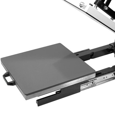 heat press with slide out platen