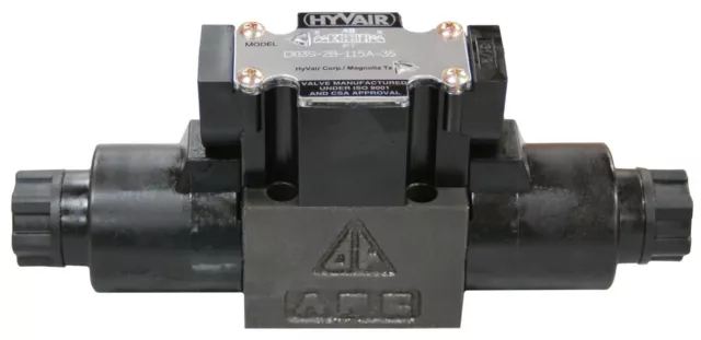 Hyvair D03 Valve D03S-2H-12D-35 Double Solenoid Directional Valve