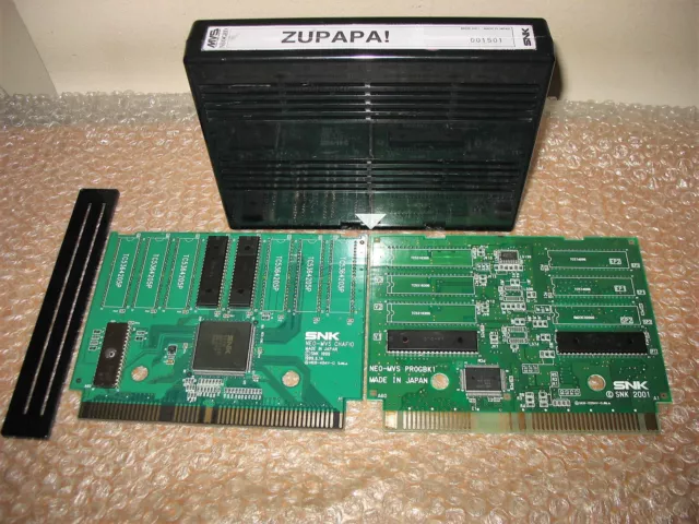 Zupapa Neo Geo Mvs Cart 100% Original Snk! (Label Repro)