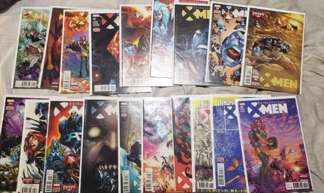 Extraordinary xmen 1-20 complete series 2015 comic series marvel