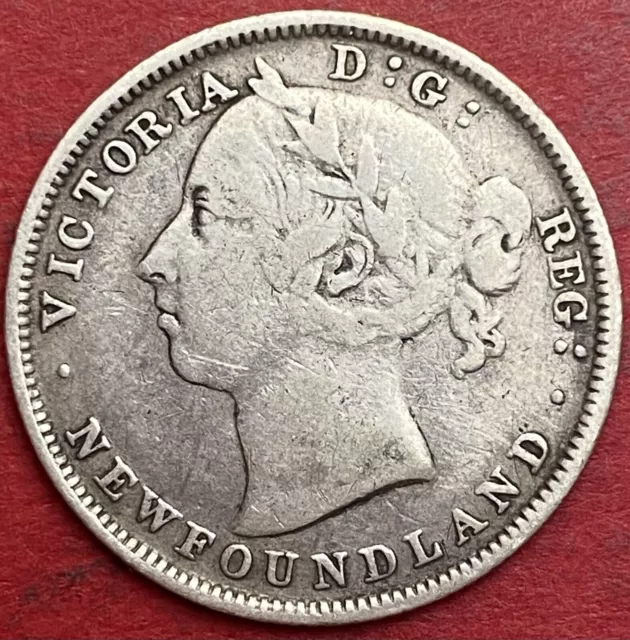 1882H Newfoundland 20 Cents - Fine - Lot#7146