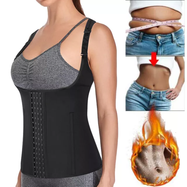 WOMEN SLIMMER BODY Shaper Waist Trainer Underbust Cincher Corset Vest  Shapewear $18.79 - PicClick