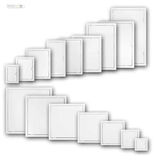 Trappe de Révision, Plastique Blanc, Revision-Kunststofftür 15 Tailles Visite