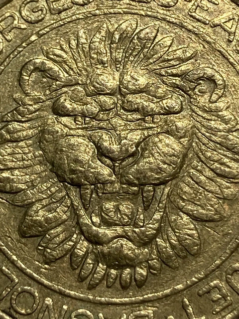 RARE FRANCE 1 FRANC LION CASINO TOKEN GROUPE PARTOUCHE - A REAL BEAUTY! (#a01)
