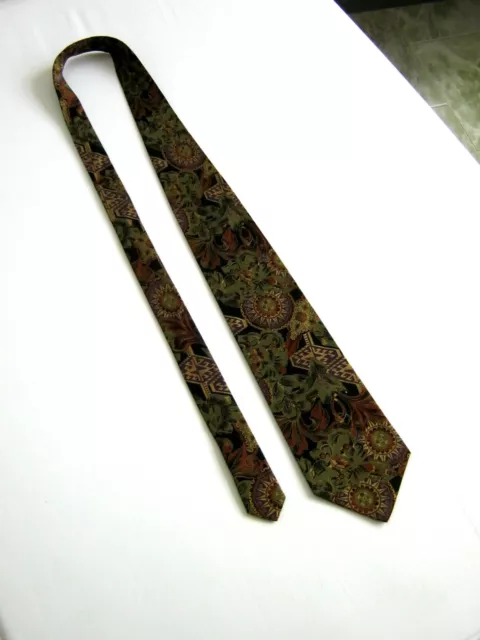 Cravatta Tie Nuova New Made In Italy 100% Seta Silk Originale 3