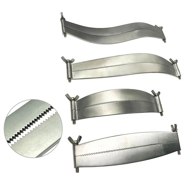 DOG EAR CROPPING Guide Clamps Pitbull Veterinary Surgical Instruments