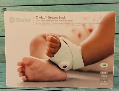 Calcetín de ensueño Owlet - Monitorea los patrones de sueño de tu bebé y más 🙂