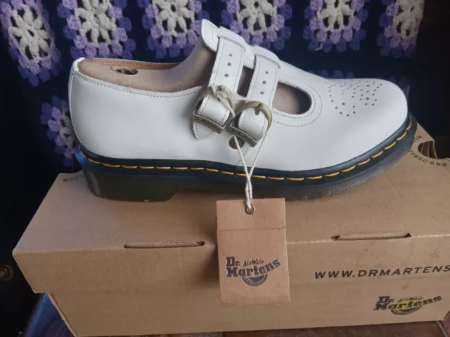 Dr. Martens Doc Martens 8065 SMOOTH LEATHER MARY JANE SHOES Size US 8 new in box