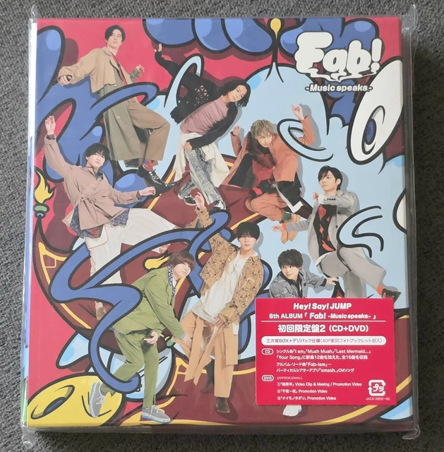 HEY SAY JUMP Fab Live Speaks Blu-ray Limited Edition EUR 92,34