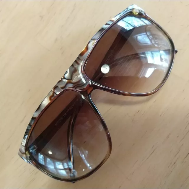 Vintage Laura Biagiotti Mother of Pearl Designer Sunglasses P-20249L ITALY