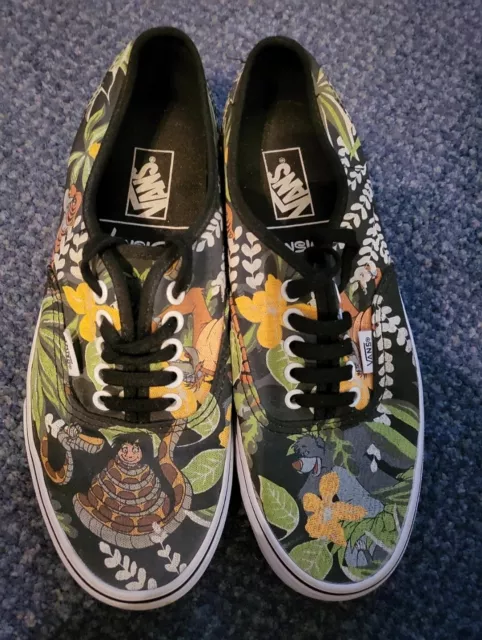 Vans x Disney the jungle book shoes uk size 6