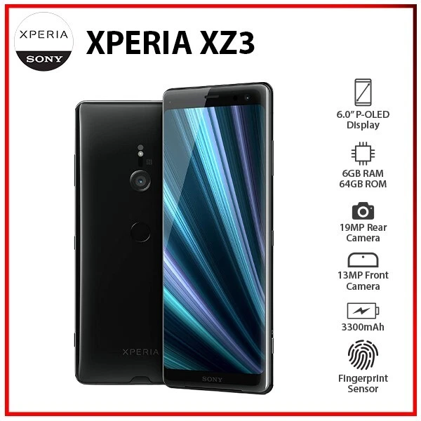 Xperia XZ3 ブラック 64GB au KDDI ジャンク 白ロム Xperia XZ3 ブラック 64GB au KDDI ジャンク 白ロム