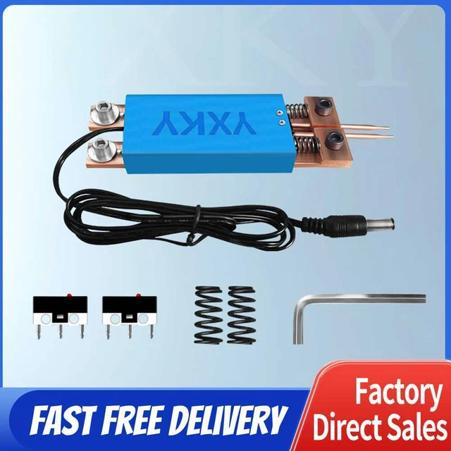 DIY Spot Welding Pen Scalable Spot Welders Weld Machine Accessory Tools (Blue)
