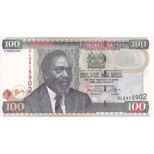 [#195812] Kenya, 100 Shillings, 2008, 2008-03-03, KM:48c, NEUF