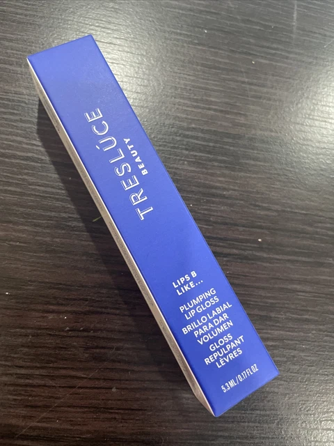 Brillo labial líquido repleto deslumbrante Tresluce Beauty 0,17 oz 5,3 ml hidratante vegano
