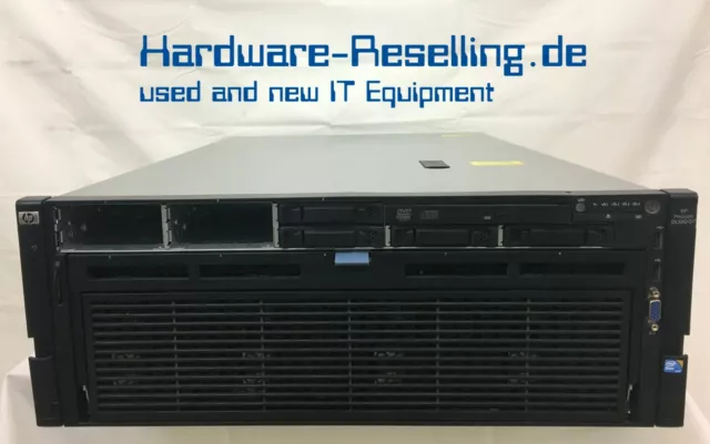 HP Proliant Dl580 G7 4x 8C Xeon X7550 2,4GHz Server 4x 1200W 8x Memory Board