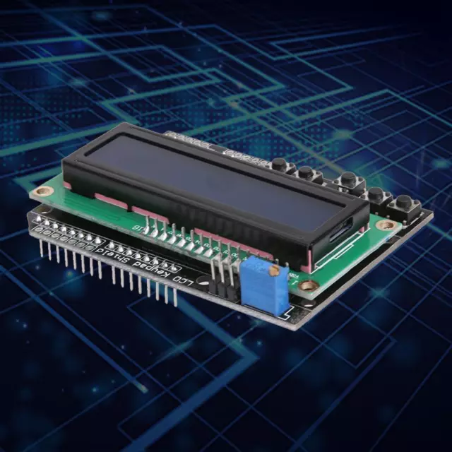 fr Module LCD 1602 affichage clavier Shield pour Arduino Expansion Board