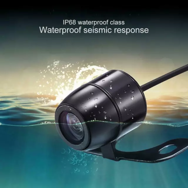 Car Rear View Reverse Backup Camera 12V Waterproof LED Parking Cam Night Vision