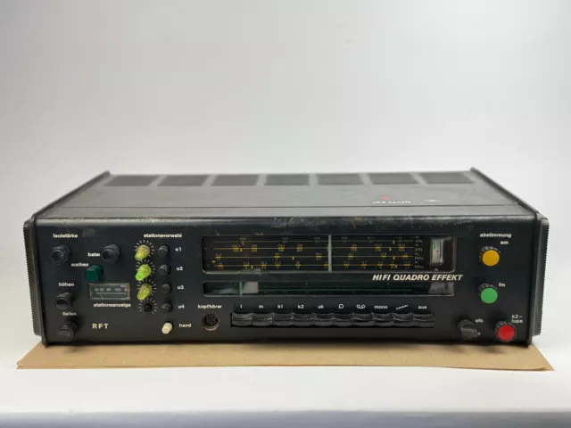 Heli Sensit RK 8 Quadro Effekt Rarität Stereo Receiver Rarität selten