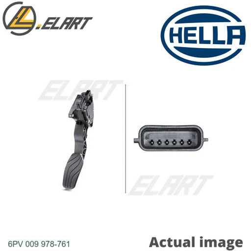 Capteur Position Accélérateur HELLA 6PV 009 978-751 – Pour Renault Master III | 6 Pôles Manuelle