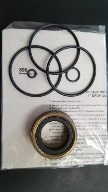 Elkhart Brass 1" Valve Seal Kit 890