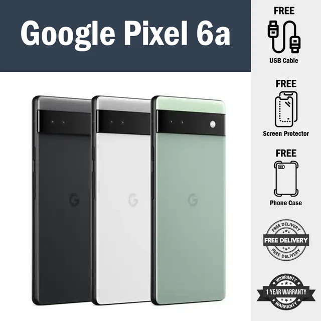 GOOGLE PIXEL 6A 128GB Storage/ 6GB RAM/ 5G Unlocked/ EXCELLENTMINT